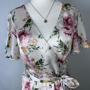 Silky boutique dress, Size med